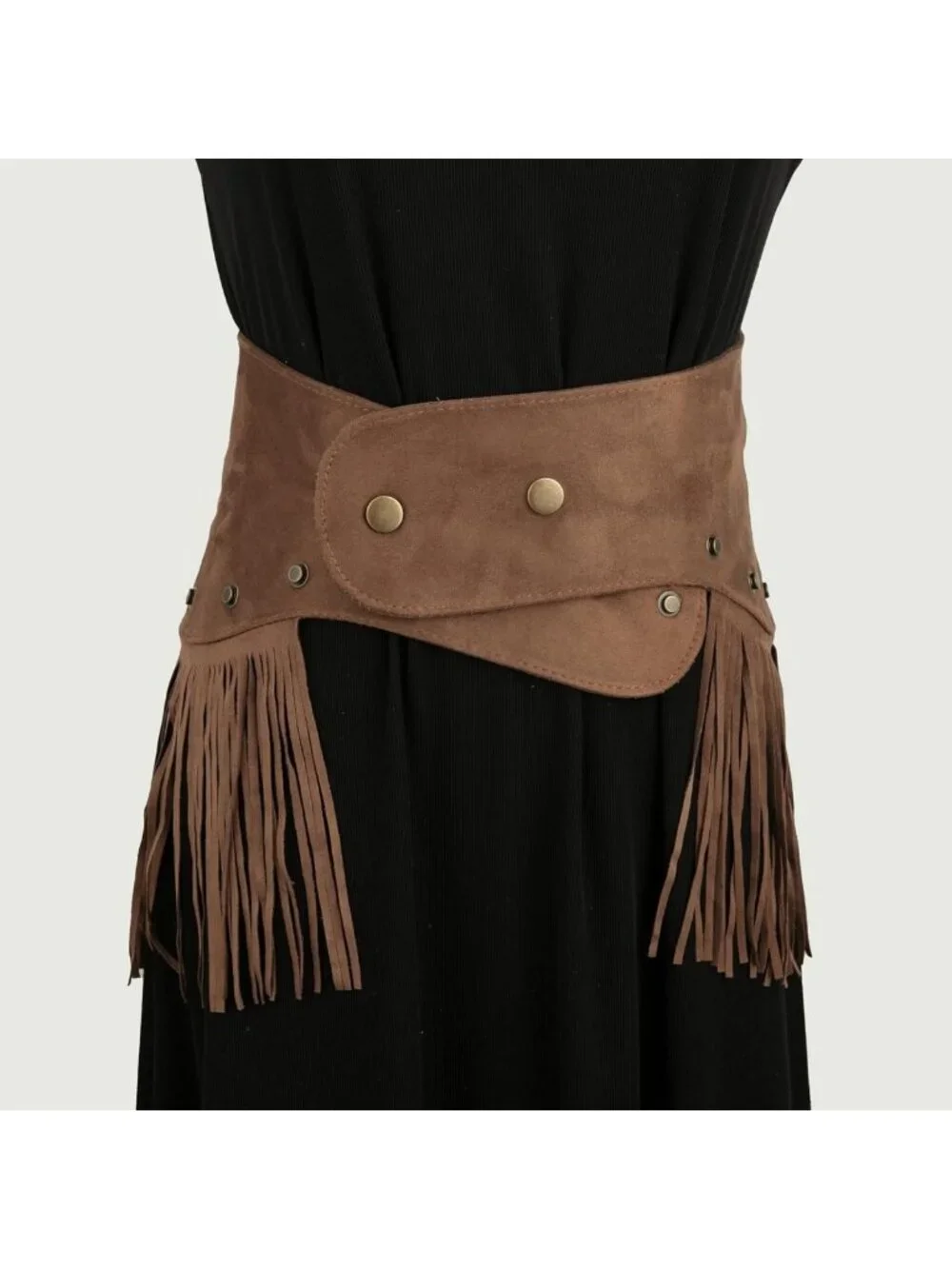 Bohemian Rope Braid Waist Belt for Women - Stylish Accessory for Any Outfit